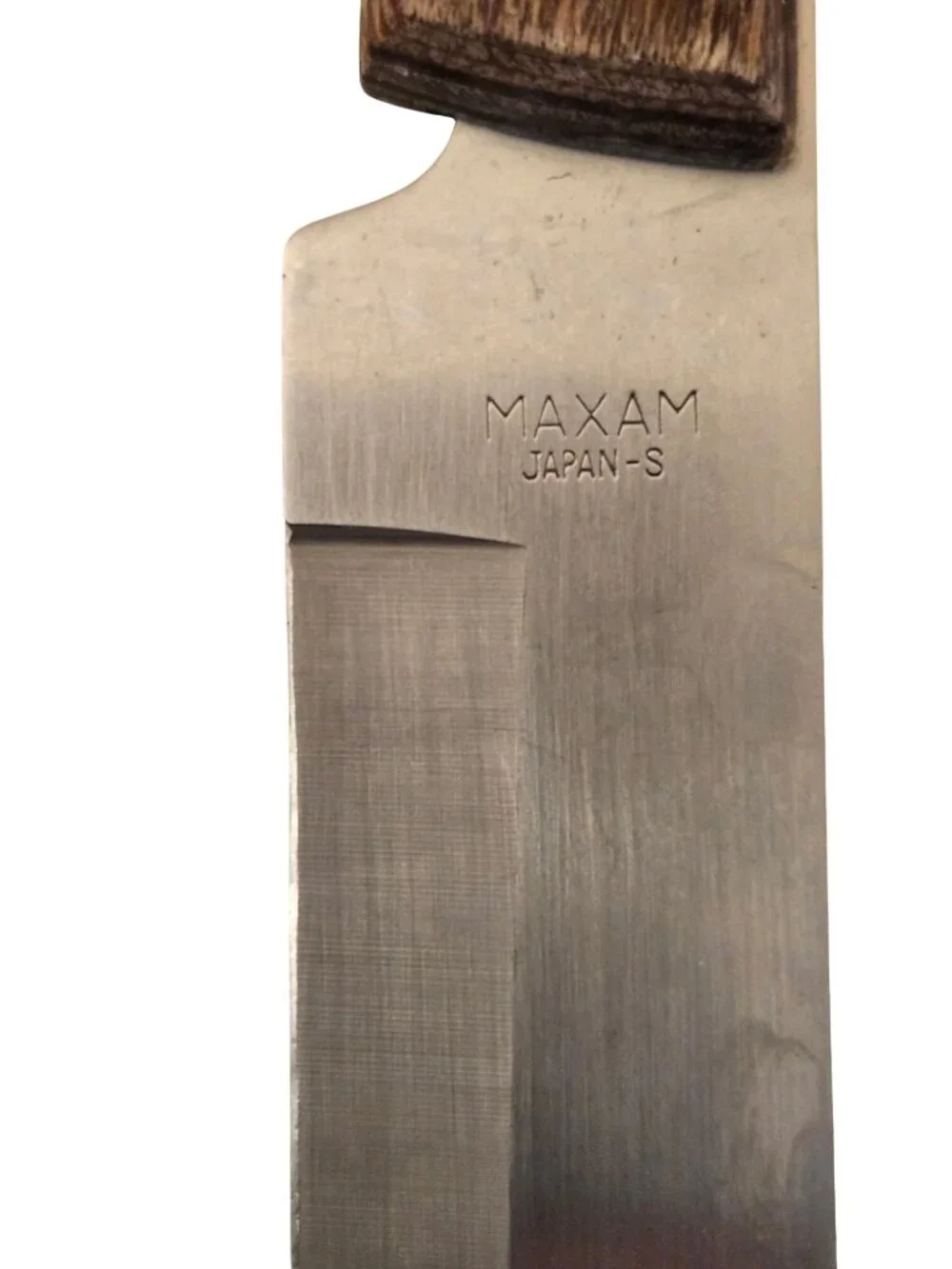 Maxam‎ Japan-S Stainless Steel Cleaver & Carving Knife Set With Wood Handles